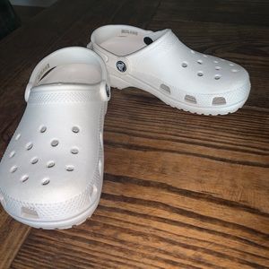 White CROCS